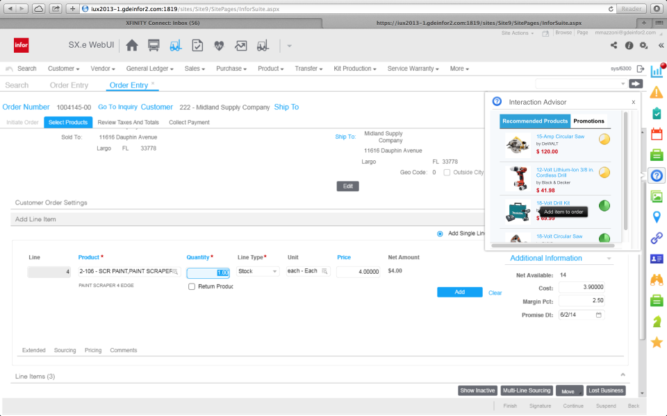 ERP Infor para la distribución de pantalla-1 ERP Infor para la distribución de pantalla-1