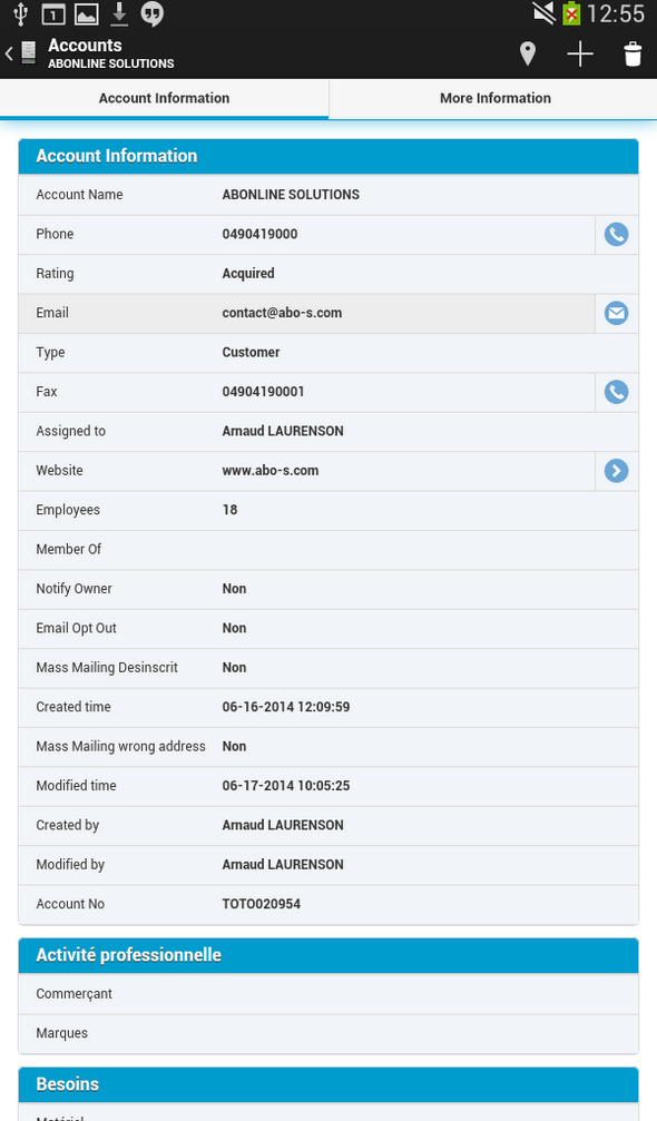 TigerPro CRM Servicio Web API Campos, gestión de derechos TigerPro CRM Servicio Web API Campos, gestión de derechos