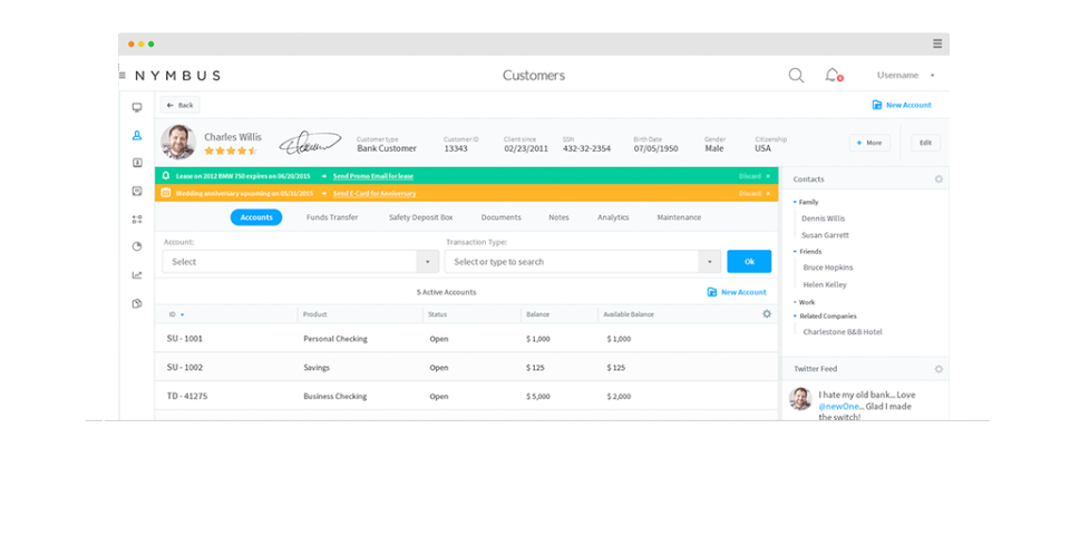 Nymbus Core Banking-pantalla-2 Nymbus Core Banking-pantalla-2