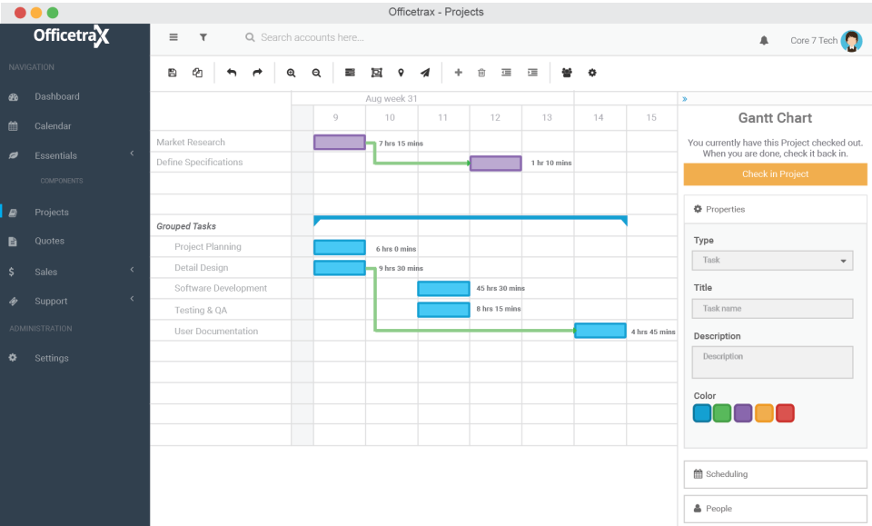 Officetrax CRM-pantalla-1
