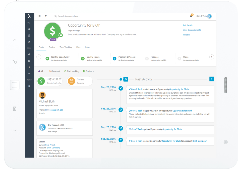 Officetrax CRM-pantalla-3