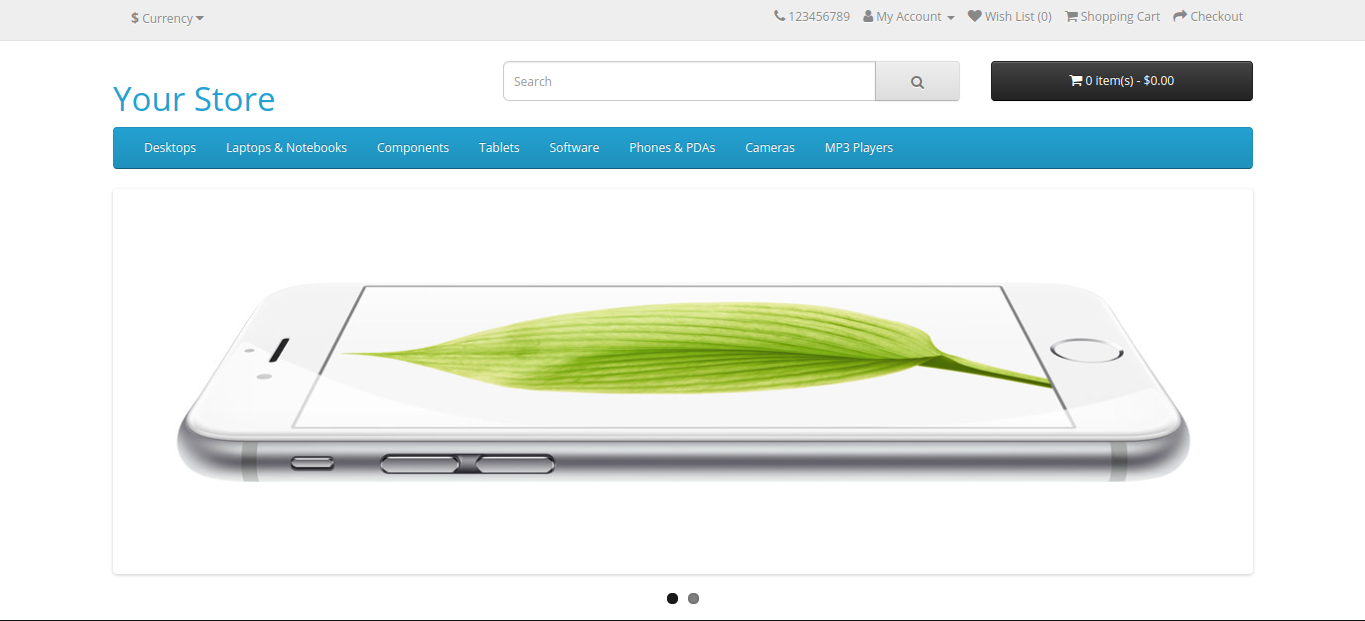 Demo OpenCart
