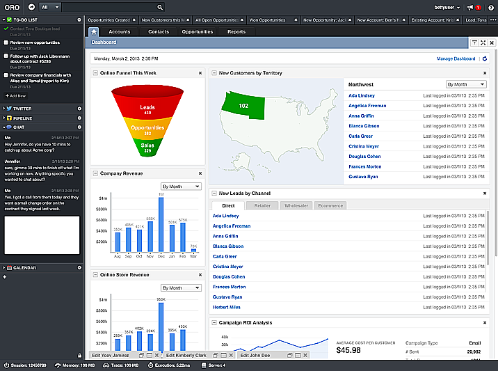 Opiniones OroCRM Software de Customer Relationship Management (CRM