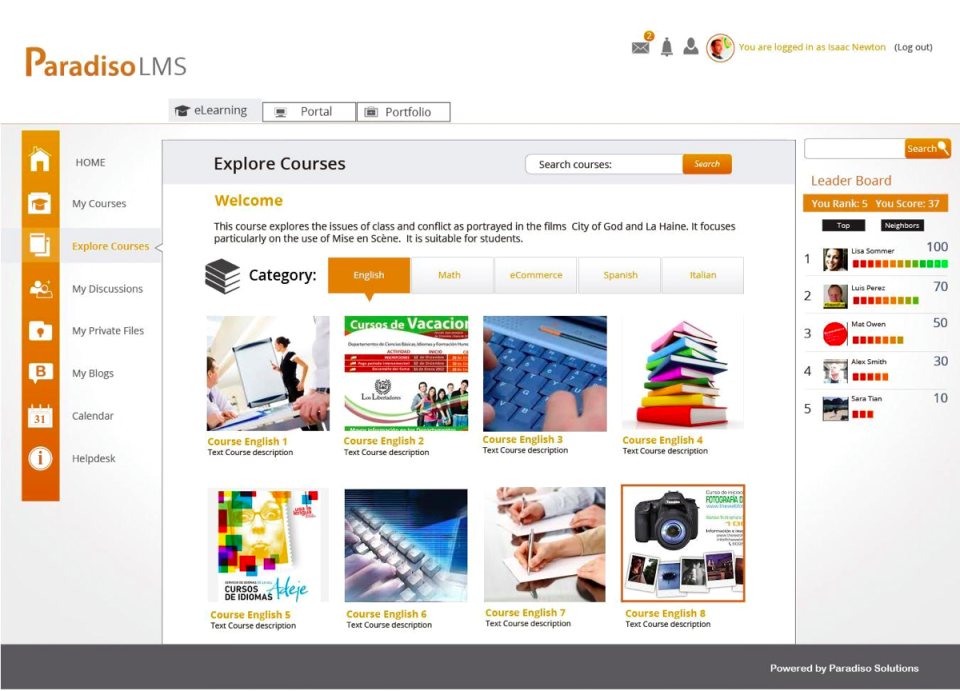Paradiso LMS-pantalla-3 Paradiso LMS-pantalla-3