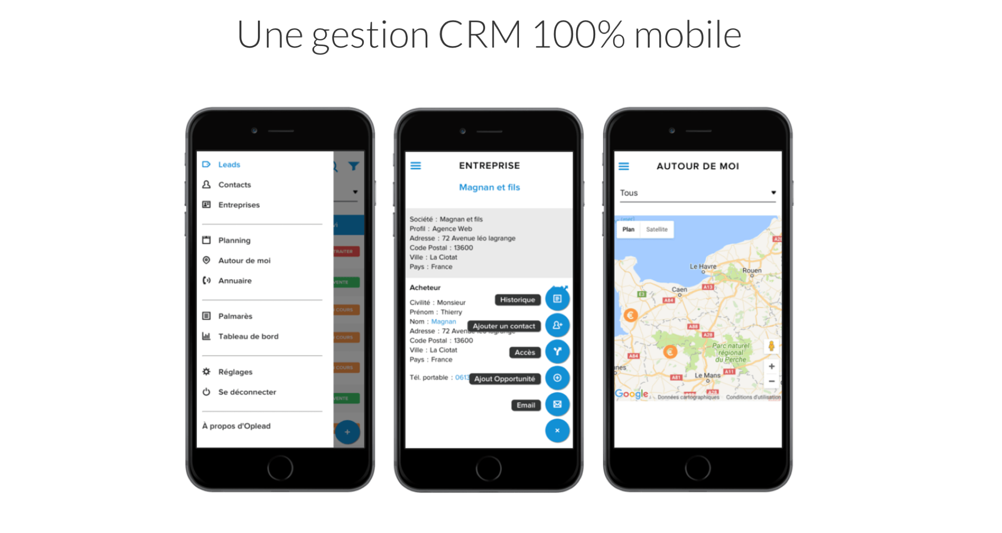 Mobile CRM Oplead Mobile CRM Oplead