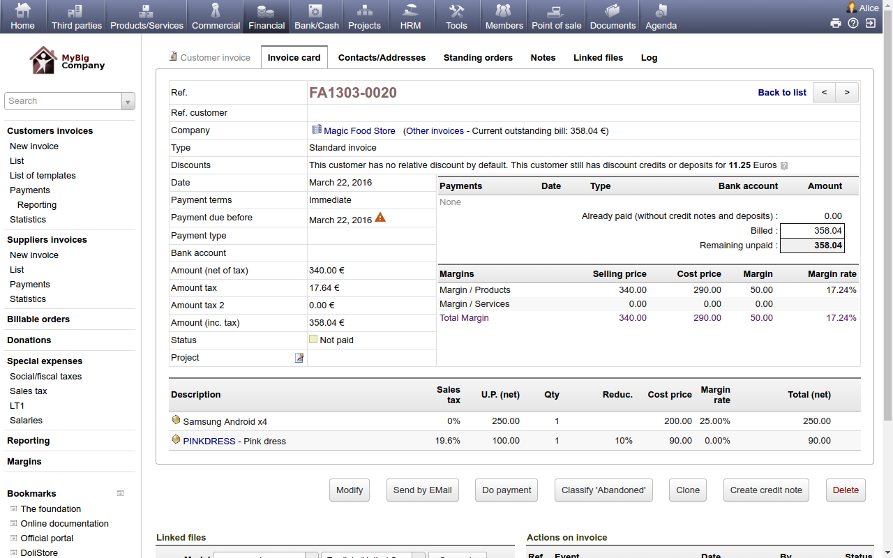 DoliCloud ERP y CRM DoliCloud ERP y CRM