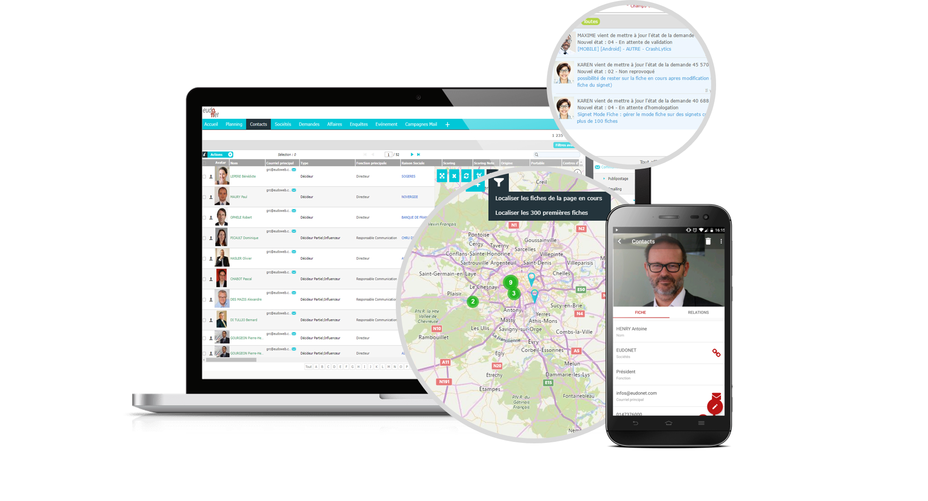 Coloca el CRM en el centro de su sistema de información mediante la conexión a todas sus aplicaciones Coloca el CRM en el centro de su sistema de información mediante la conexión a todas sus aplicaciones