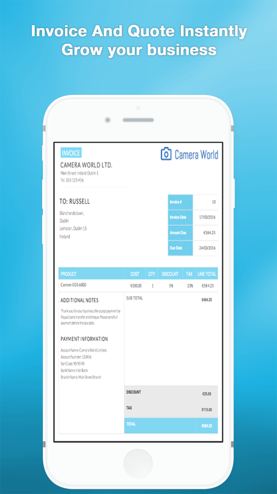 ProperInvoice de pantalla-3 ProperInvoice de pantalla-3