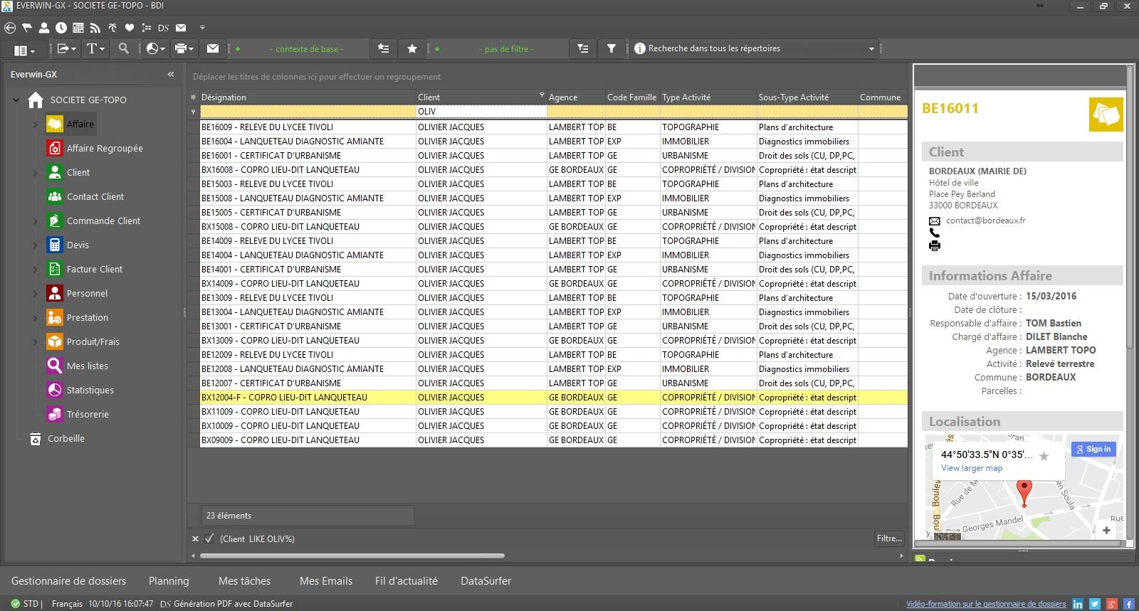 ERP Everwin GX-GE para los topógrafos y agrimensores ERP Everwin GX-GE para los topógrafos y agrimensores