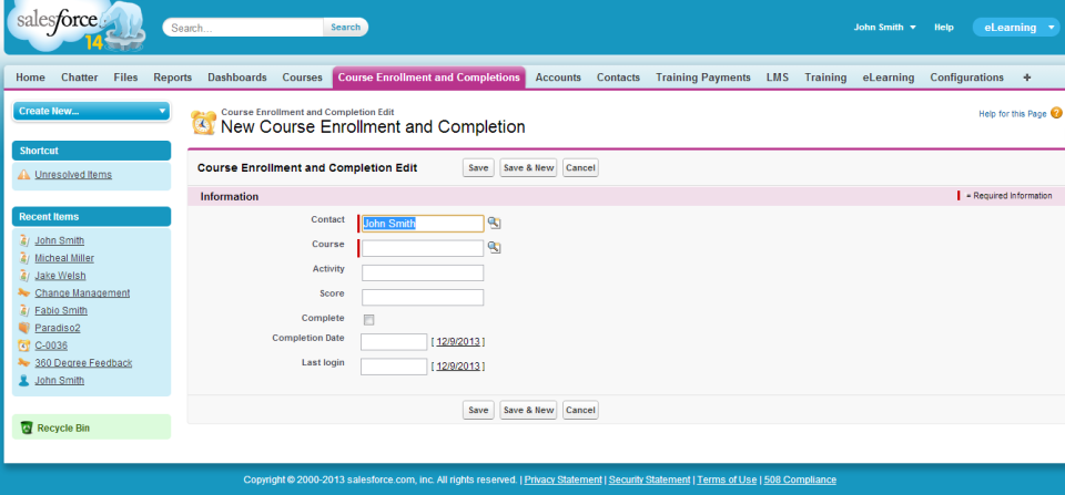 Salesforce Embedded LMS-pantalla-2 Salesforce Embedded LMS-pantalla-2