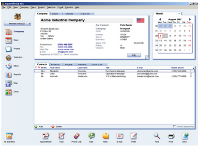 SuperOffice CRM pantalla-0 SuperOffice CRM pantalla-0