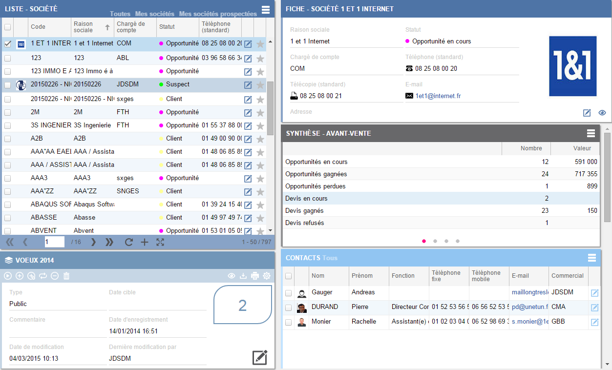 Everwin CXM: Tareas y Notas, Multi-oragnisations, Documentos compartidos Everwin CXM: Tareas y Notas, Multi-oragnisations, Documentos compartidos