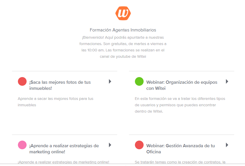 Formaciones Witei Formaciones Witei