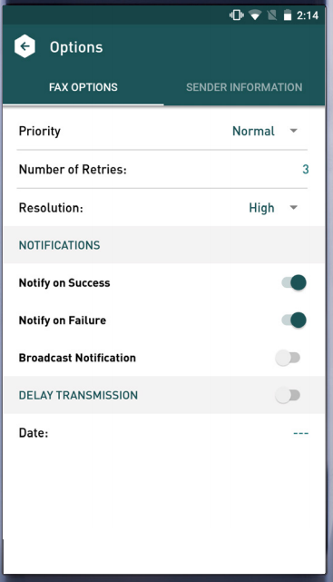 XM SendSecure - XMedius de pantalla-3