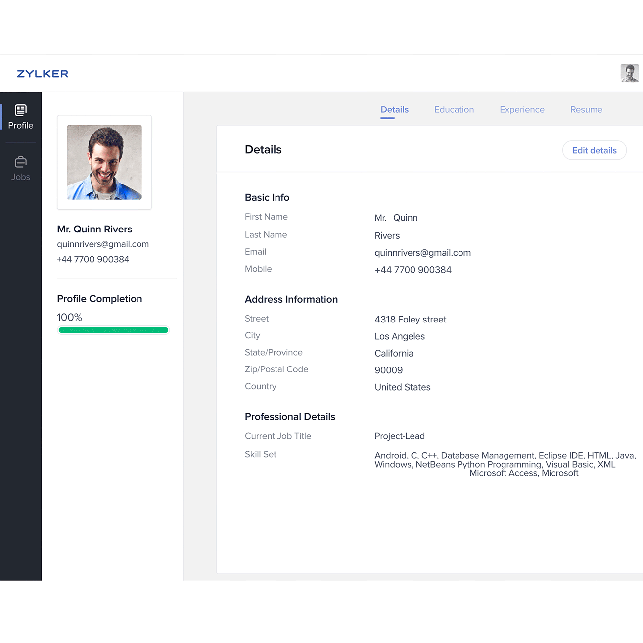 Zoho Recruit-candidate-portal Zoho Recruit-candidate-portal
