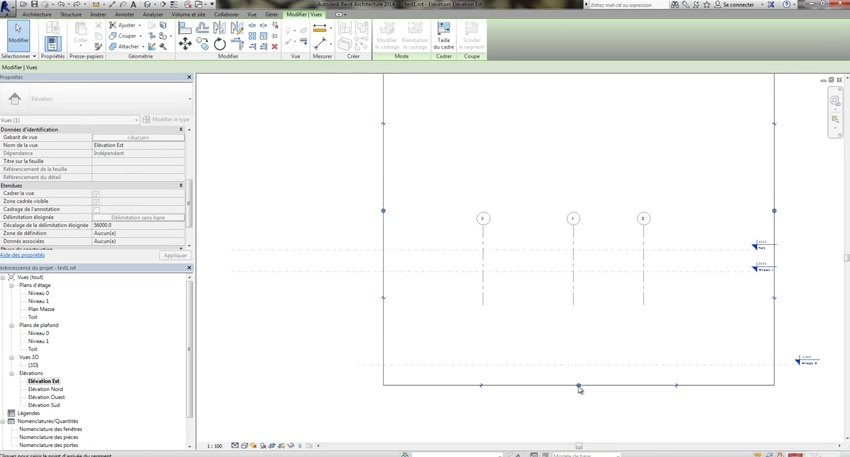 Revit - designación ejes