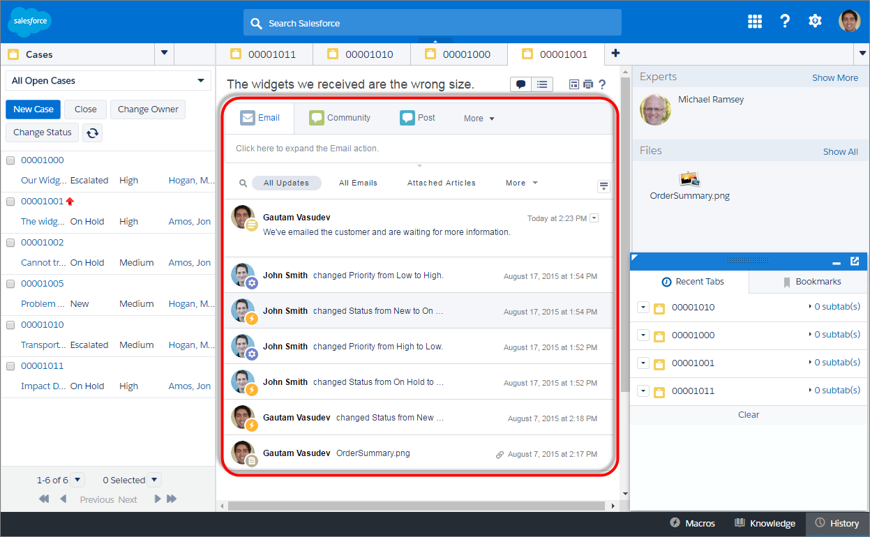 Service Cloud - Aplicaciones de Salesforce Service Cloud