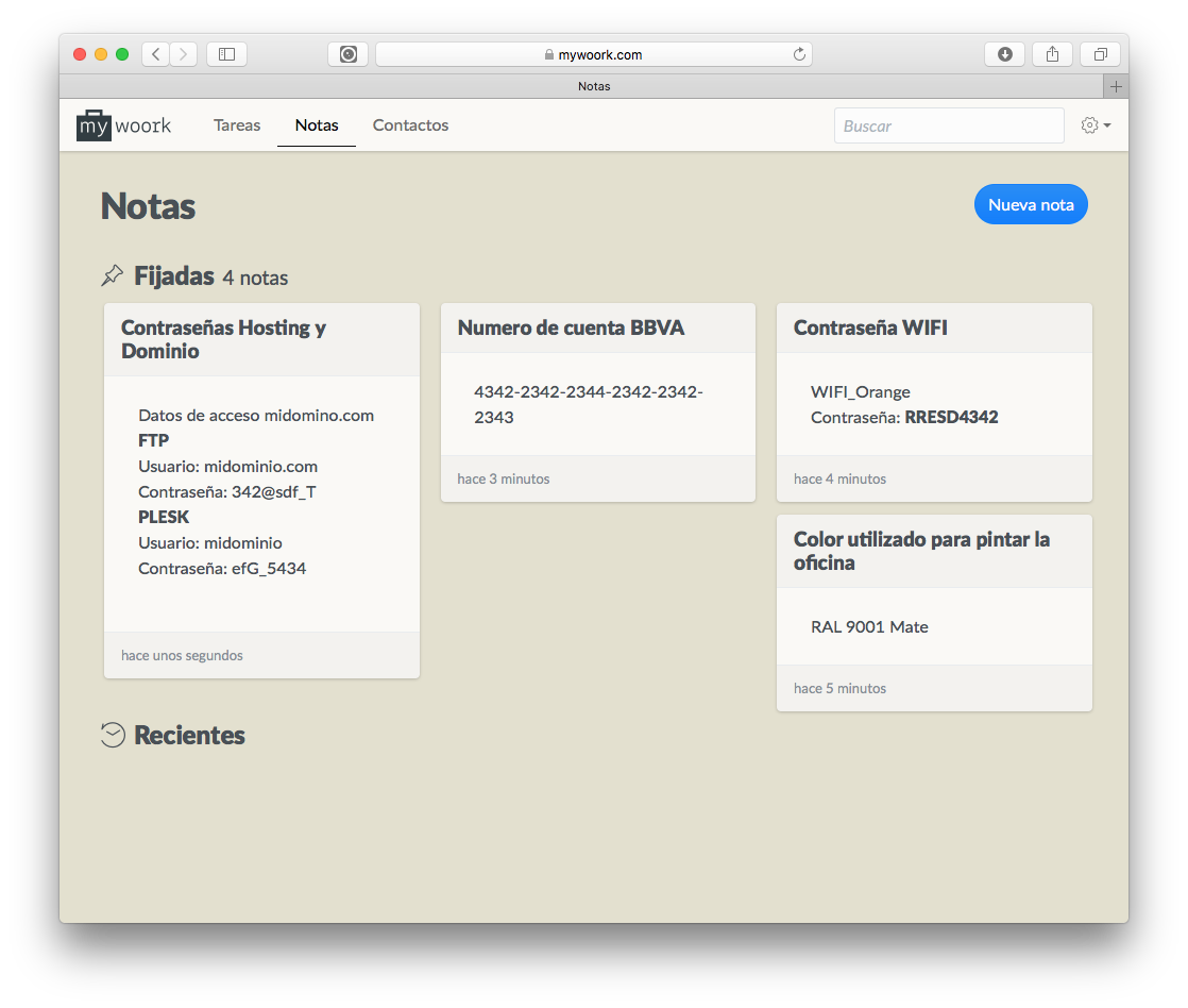 Un panel de notas Donde más importante FIJAR tus Notas y Tener un golpe clic this form Y Siempre disponible Compartida con tu equipo de Trabajo Un panel de notas Donde más importante FIJAR tus Notas y Tener un golpe clic this form Y Siempre disponible Compartida con tu equipo de Trabajo