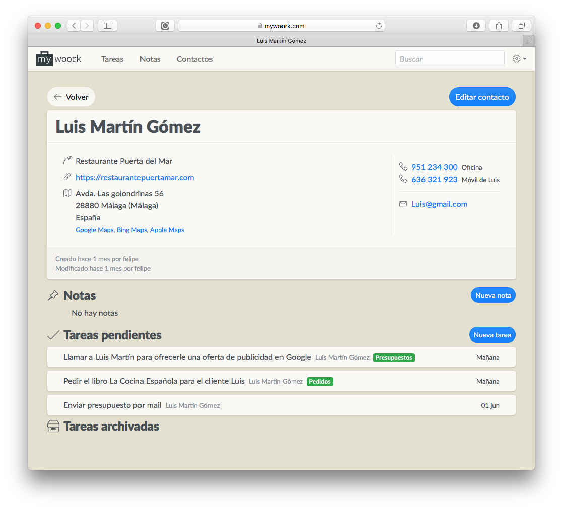 Contactos tus clientes de Como o Proveedores Con Toda Su Información importante. Comuníquese Conmigo y Realizar tareas pendientes que Contactos tus clientes de Como o Proveedores Con Toda Su Información importante. Comuníquese Conmigo y Realizar tareas pendientes que