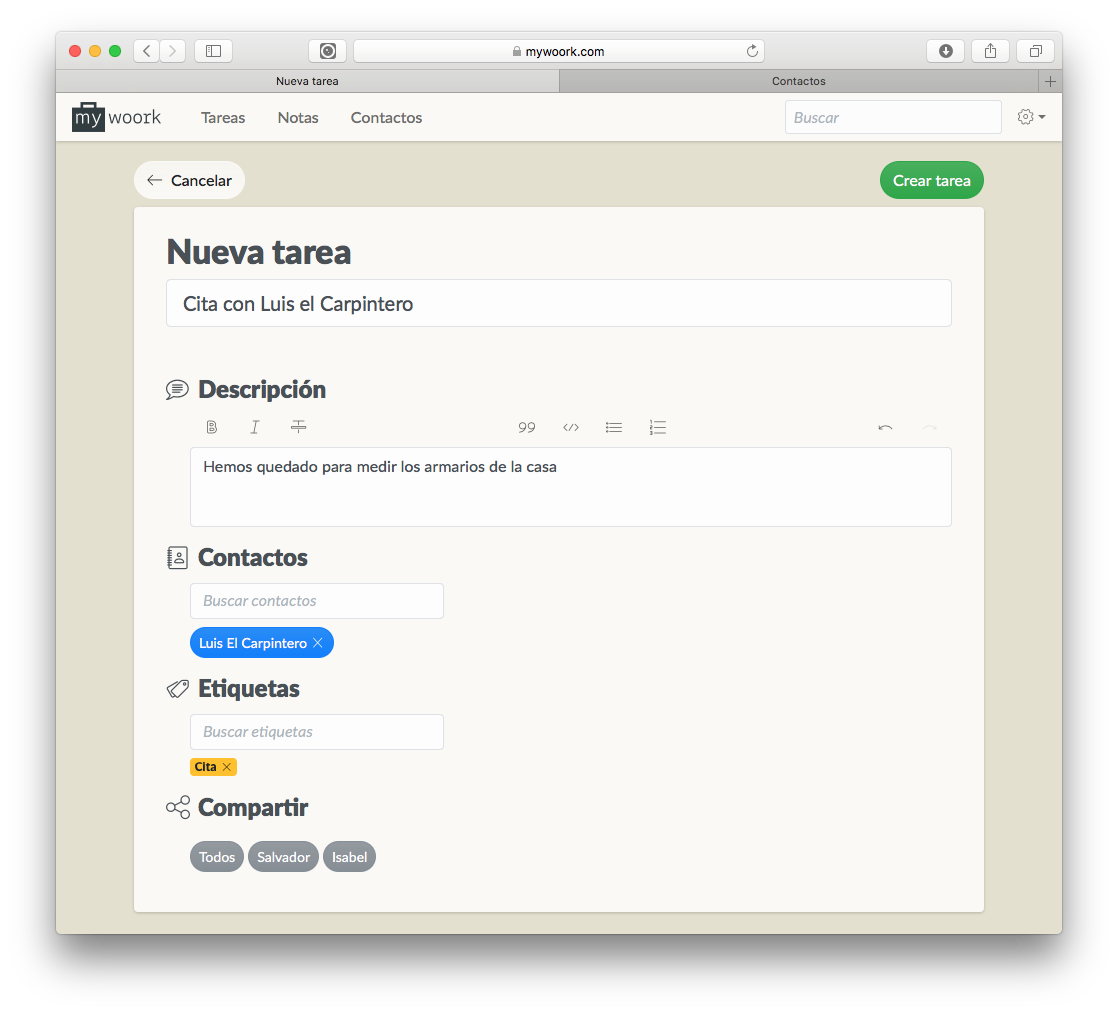 Capturar Nuevas tareas de Manera sencilla Capturar Nuevas tareas de Manera sencilla