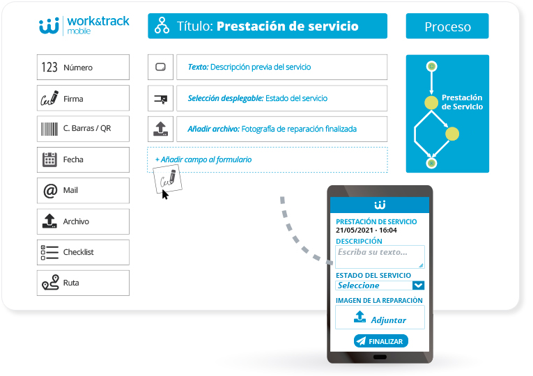Aplicación móvil para que tus empleados reporten su actividad. Aplicación móvil para que tus empleados reporten su actividad.