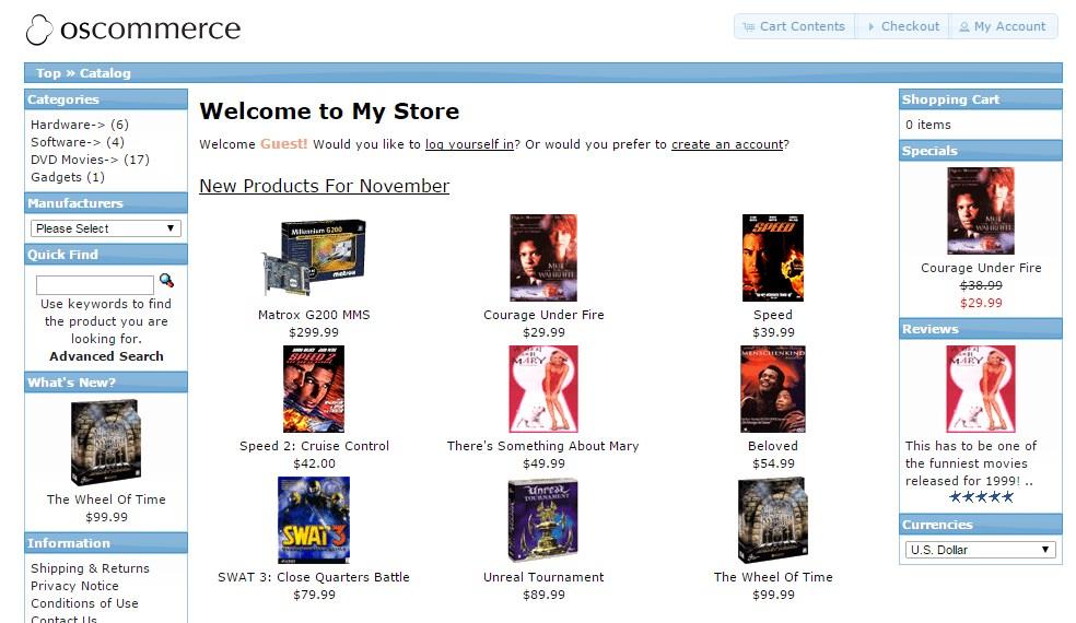 osCommerce osCommerce