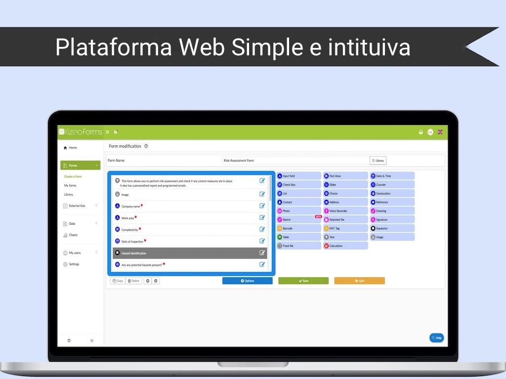 Kizeo Forms-Plataforma Web Simple e intituiva Kizeo Forms-Plataforma Web Simple e intituiva