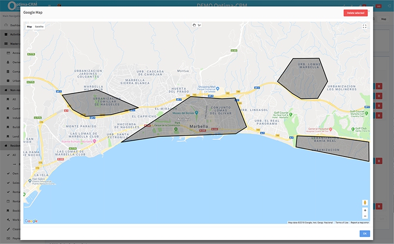Map drawing for property searches & areas of interest Map drawing for property searches & areas of interest