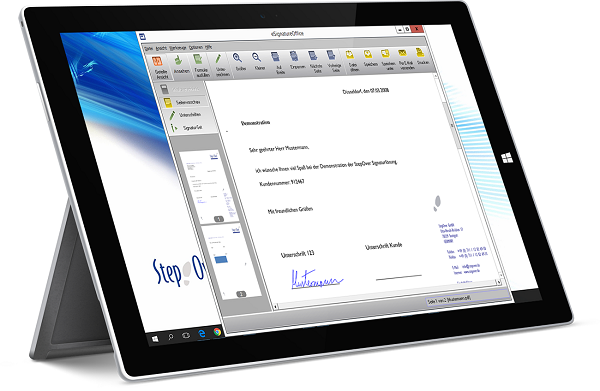 eSignatureOffice - Aplicación offline totalmente automatizada