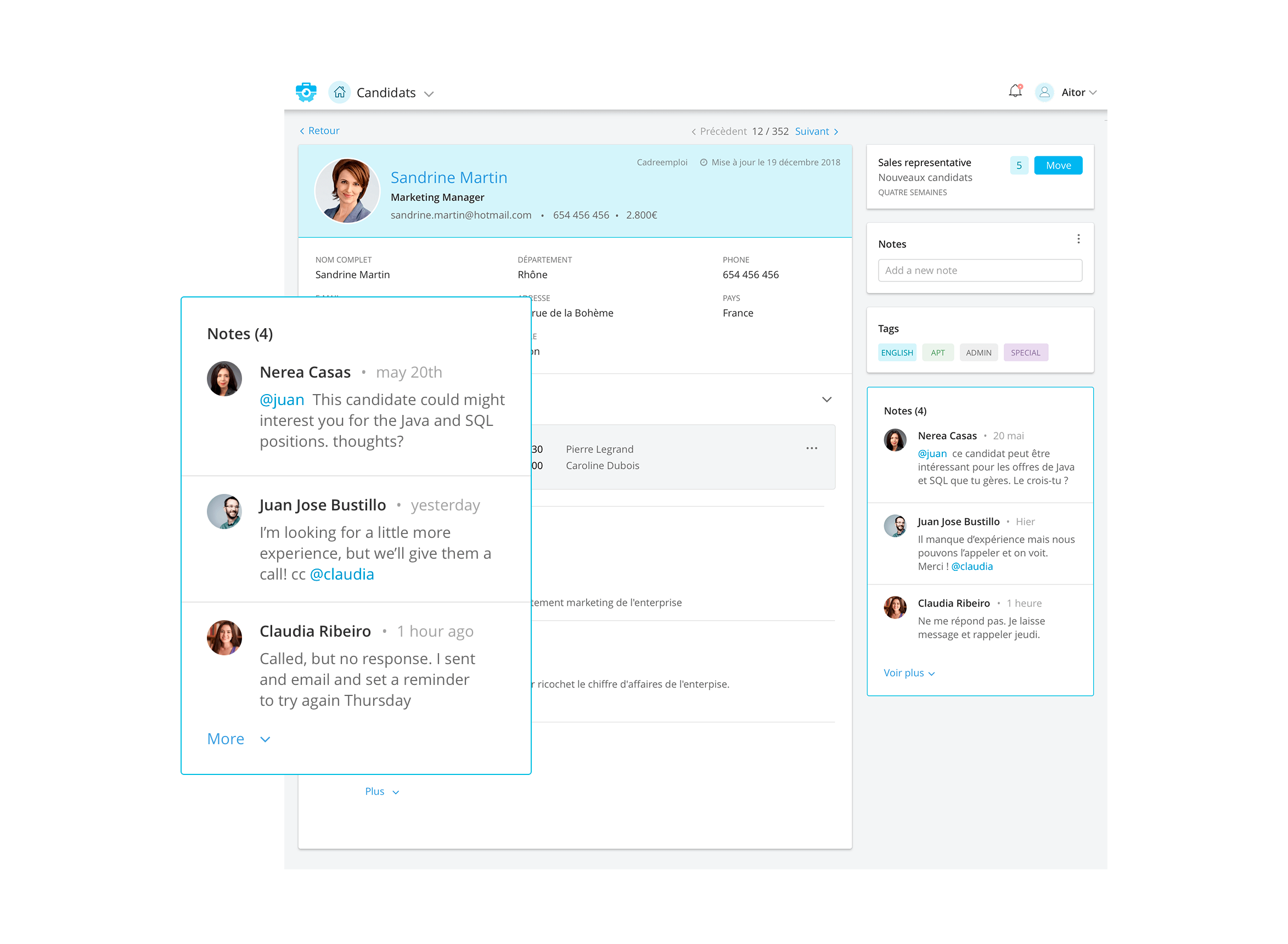 Optimiza los flujos de comunicación con miembros de tu equipo. Optimiza los flujos de comunicación con miembros de tu equipo.