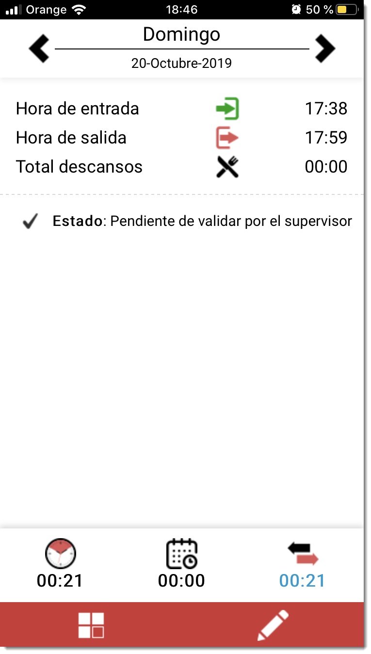 ForTiming - Fichaje de jornada con el móvil