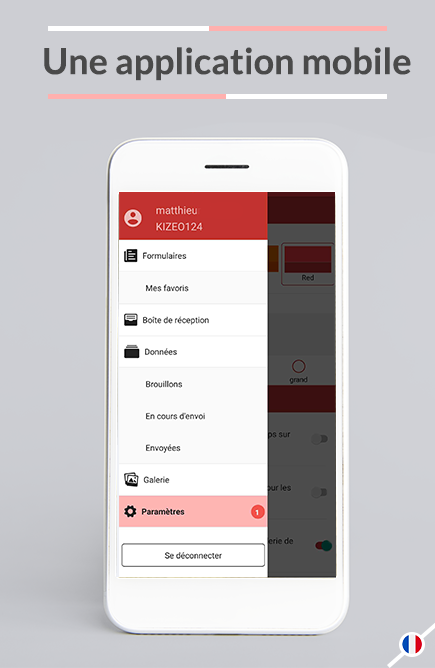 La saisie est facilitée puisque Kizeo Forms est pensé et conçu pour l’utilisation terrain sur mobiles et tablettes. La saisie est facilitée puisque Kizeo Forms est pensé et conçu pour l’utilisation terrain sur mobiles et tablettes.