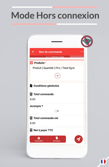 Grace au mode hors ligne saisissez les informations dont vous avez besoin et ce partout en France et dans n’importe quelles conditions. Grace au mode hors ligne saisissez les informations dont vous avez besoin et ce partout en France et dans n’importe quelles conditions.