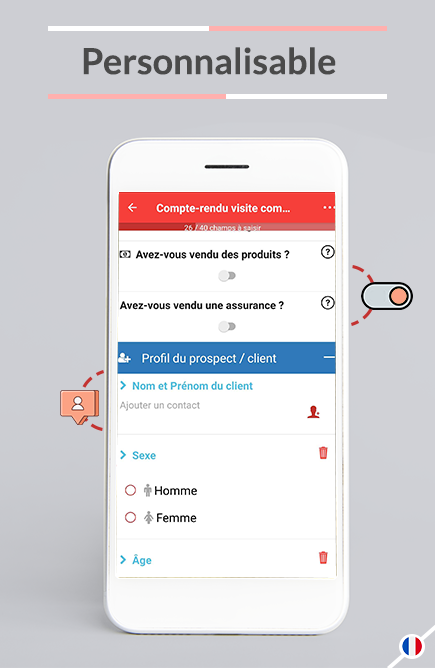 Totalement personnalisable : adaptez Kizeo Forms à votre entreprise. Totalement personnalisable : adaptez Kizeo Forms à votre entreprise.