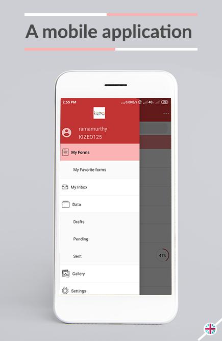 Data entry is made easier since Kizeo Forms is designed for use on the field. Data entry is made easier since Kizeo Forms is designed for use on the field.