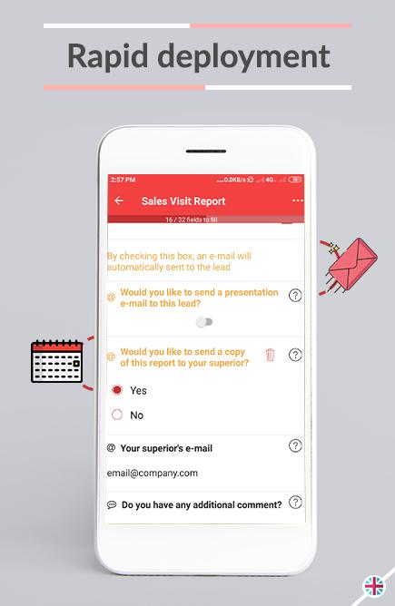Achieve immediate and rapid deployment with our online form builder and mobile application. Achieve immediate and rapid deployment with our online form builder and mobile application.