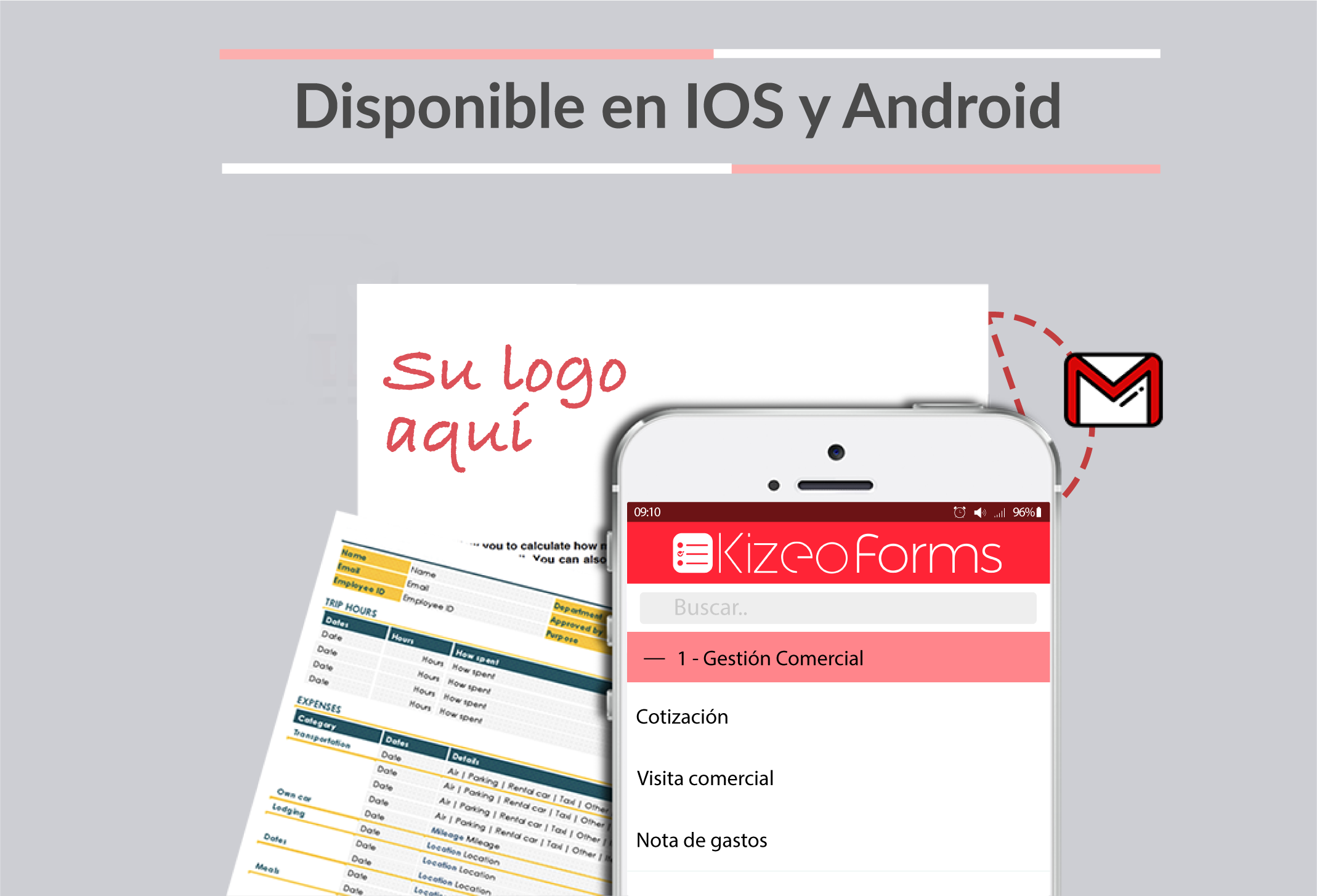 Con Kizeo Forms, el envío de datos es ilimitado (reportes, cotización, check-list). Con Kizeo Forms, el envío de datos es ilimitado (reportes, cotización, check-list).