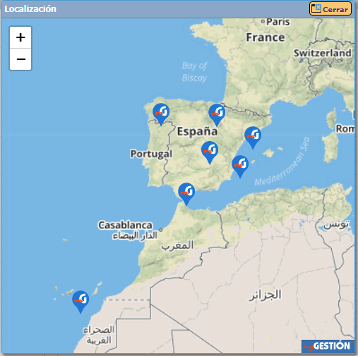 Control horario para trabajadores con geolocalización Control horario para trabajadores con geolocalización