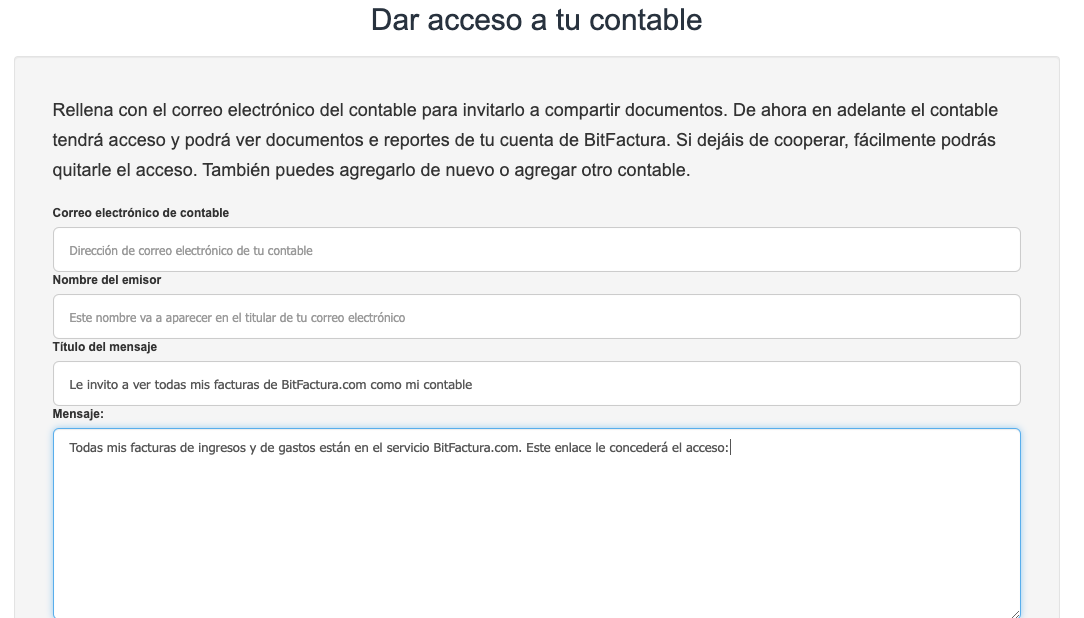 Acceso a contable