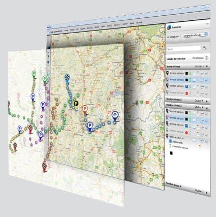 Visualiza las diferentes capas de información sobre el mapa Visualiza las diferentes capas de información sobre el mapa