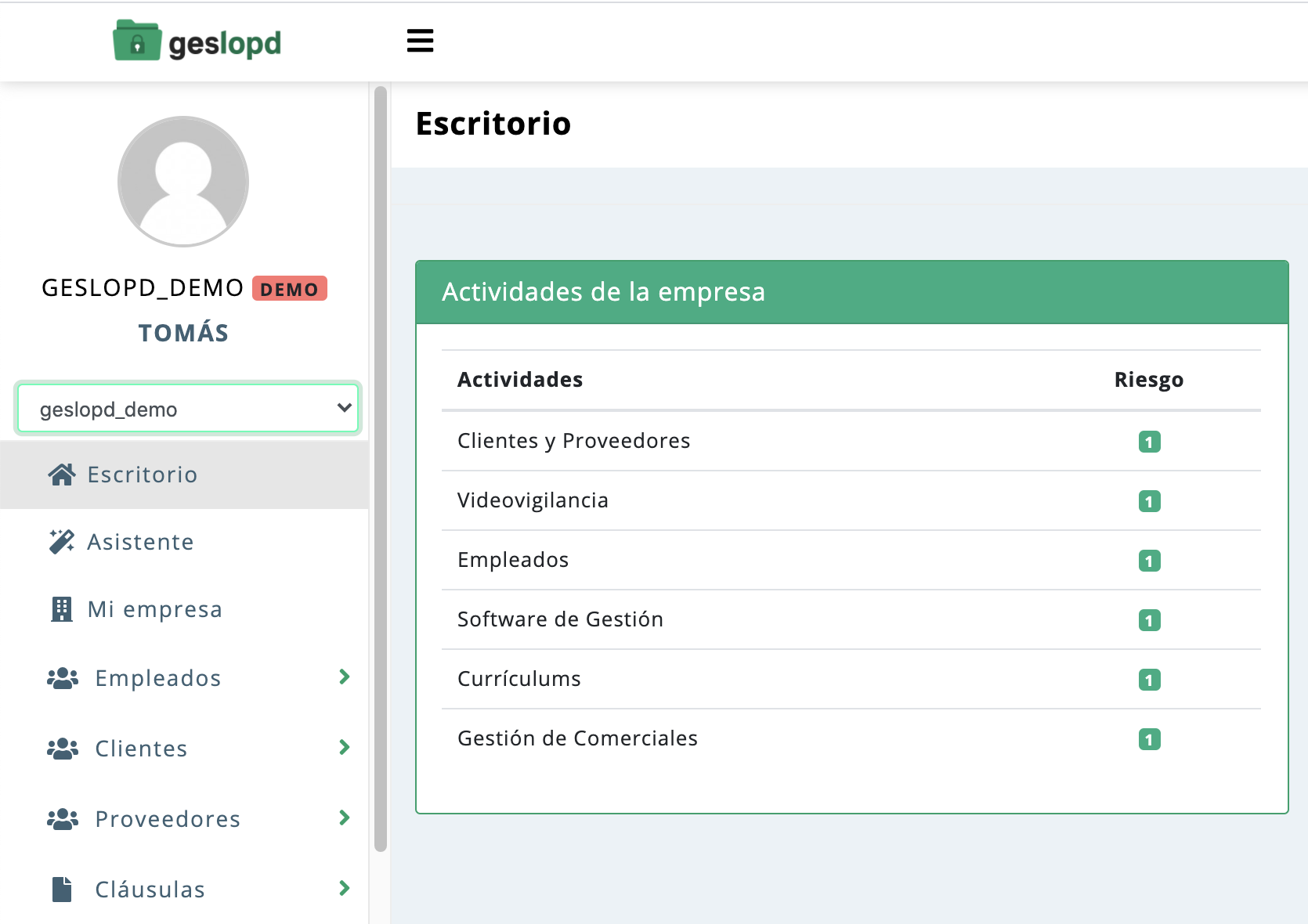 Opiniones Geslopd: Te ayudamos a gestionar la protección de datos - Appvizer