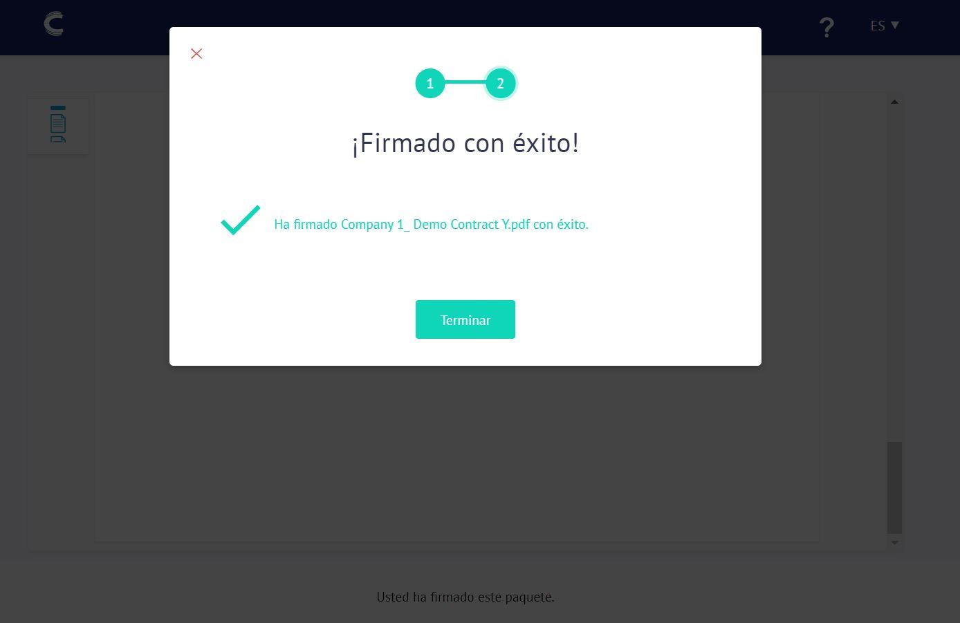 Connective eSignatures - Firmado
