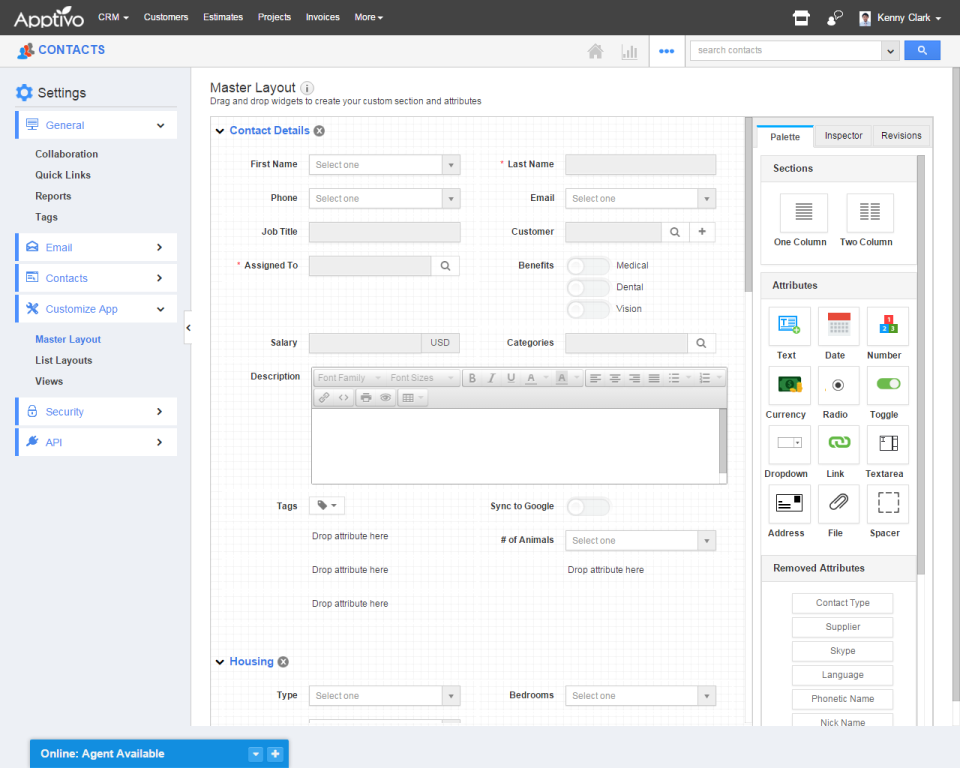 Apptivo CRM - Apptivo CRM-pantalla-1
