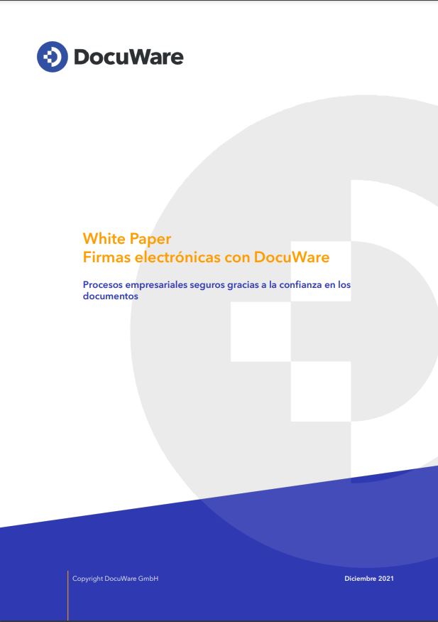 White Paper: Firma electrónica con DocuWare