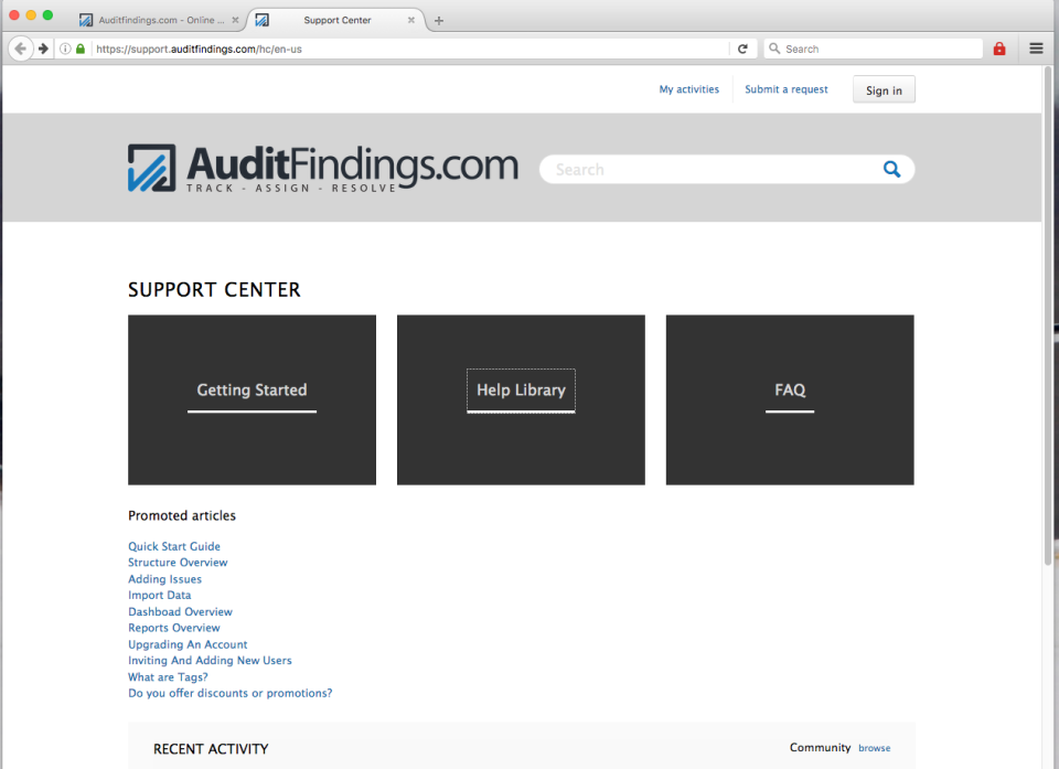 AuditFindings.com de pantalla-4 AuditFindings.com de pantalla-4