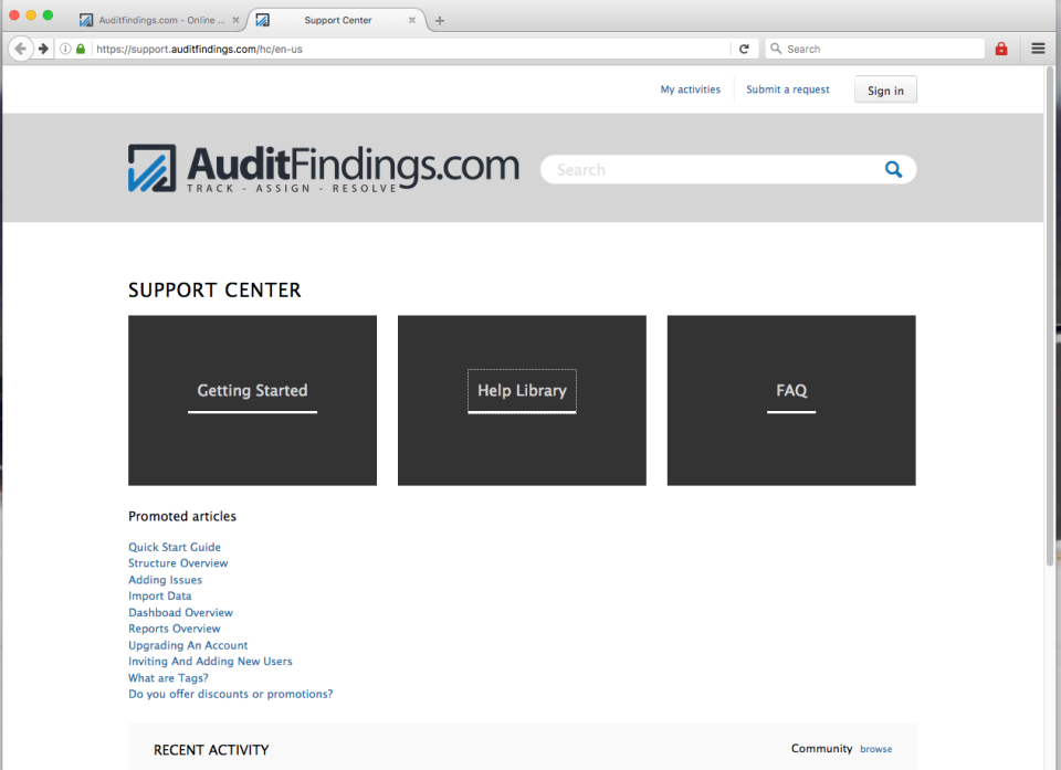 AuditFindings.com - AuditFindings.com de pantalla-4