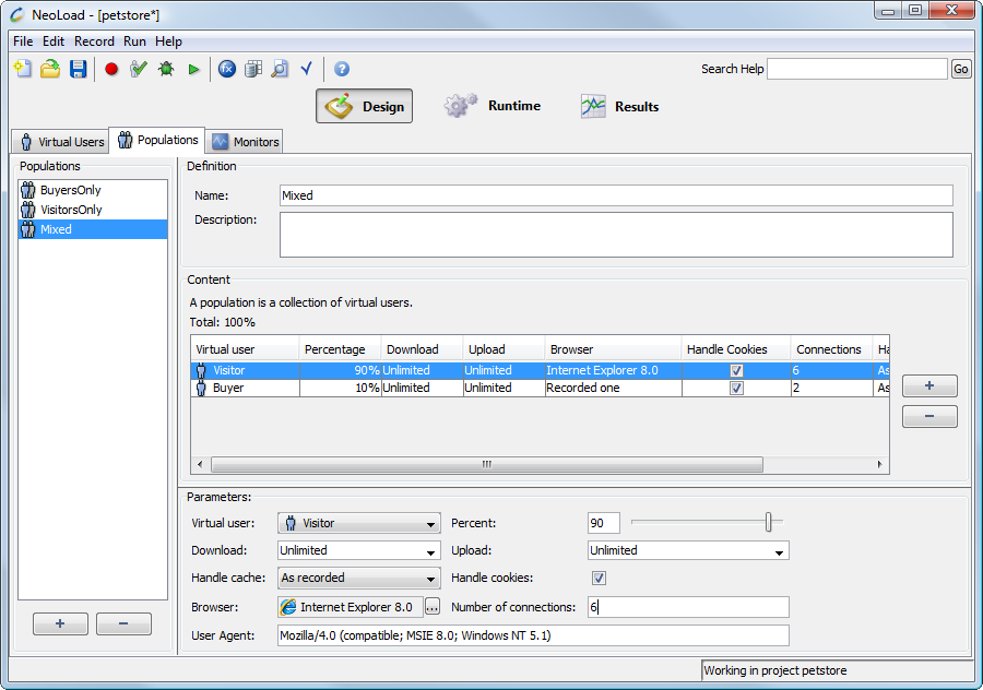 NeoLoad: Compatible OS Linux, pruebas de carga, formación in situ
