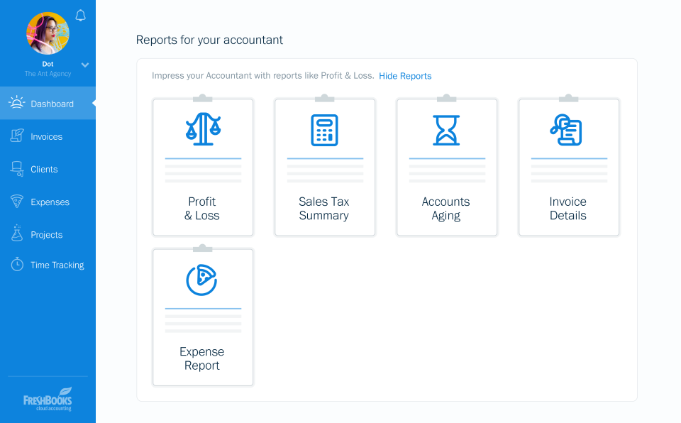 FreshBooks de pantalla-4