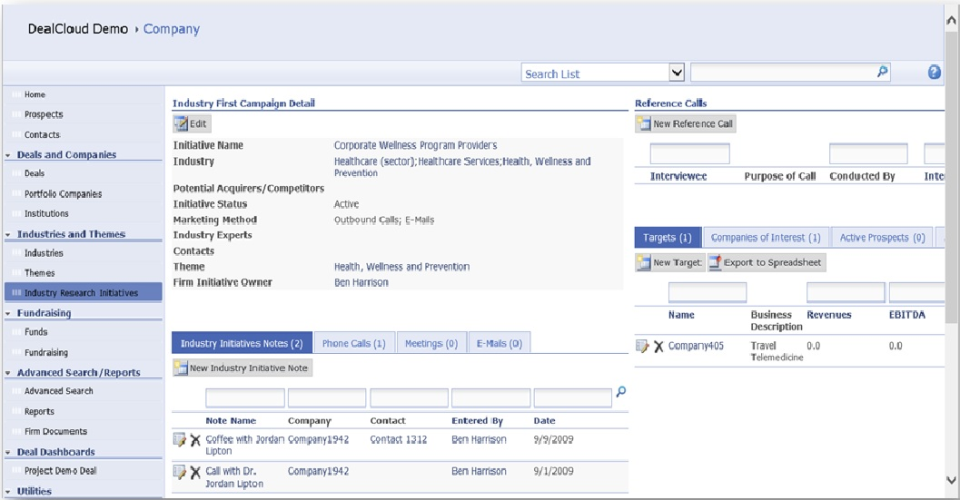 DealCloud - DealCloud de pantalla-1
