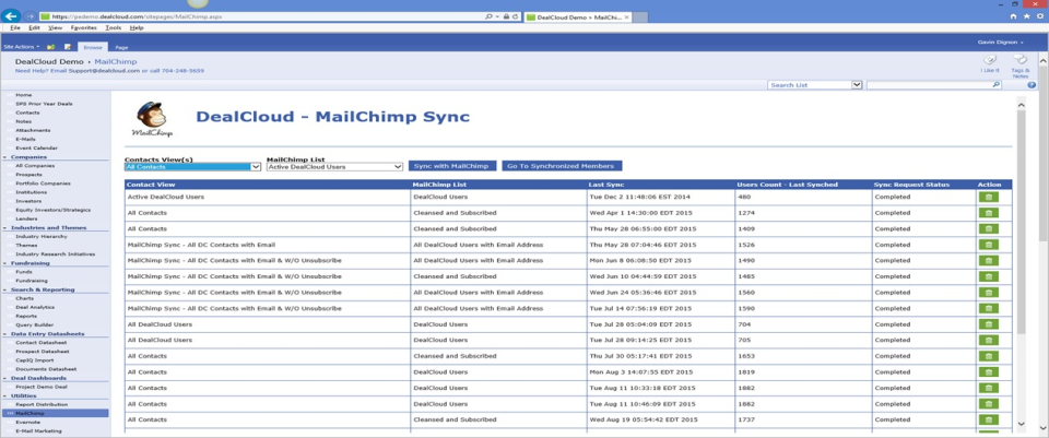 DealCloud - DealCloud de pantalla-4